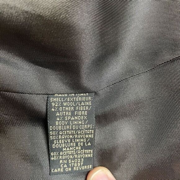 Banana Republic Mens Blazer Sport Coat Two Button Casual Jacket 44R Wool Blend I - Picture 7 of 11